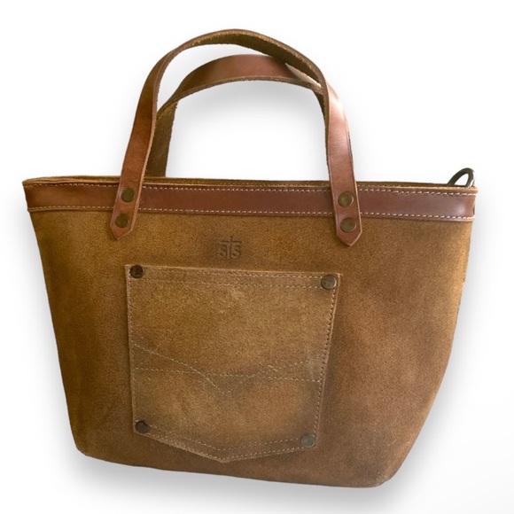 This STS Ranch Marimar Satchel Western Overnight conceal carry bag - Picture 4 of 16